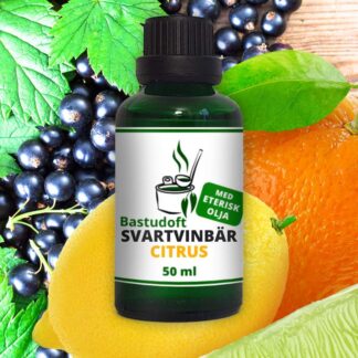 svartvinbär citrus bastudoft